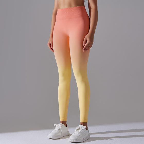 Color Pop Long High Waist Leggings