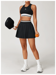 Hillary Pickle Padel Pleated Skirt