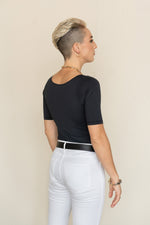 Load image into Gallery viewer, Adrienne Round-Neck Bodysuit
